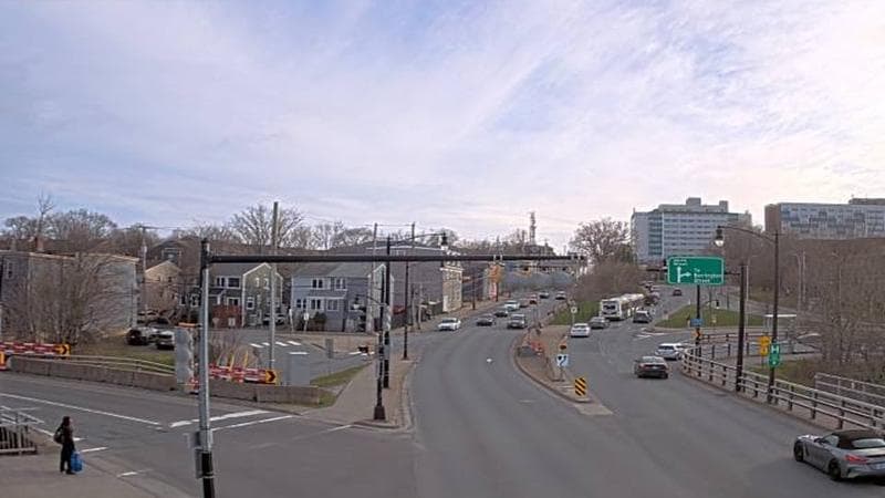Mac Donald Bridge - Dartmouth bound