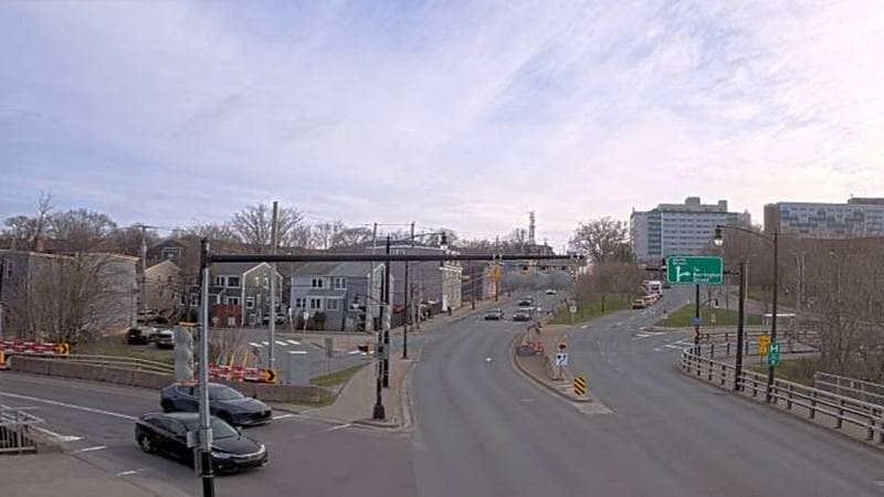 Mac Donald Bridge - Dartmouth bound