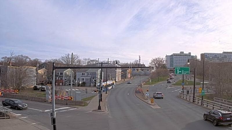 Mac Donald Bridge - Dartmouth bound