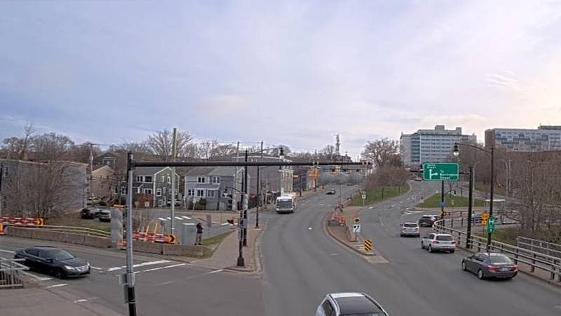 Mac Donald Bridge - Dartmouth bound