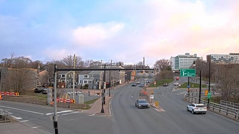 Mac Donald Bridge - Dartmouth bound