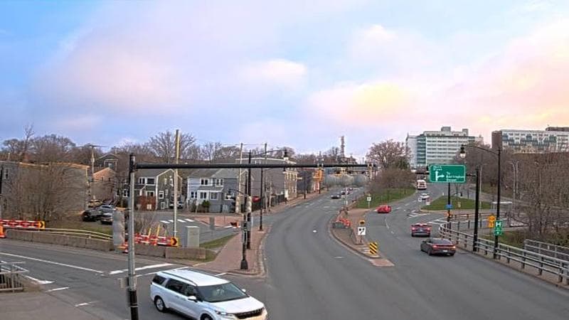 Mac Donald Bridge - Dartmouth bound