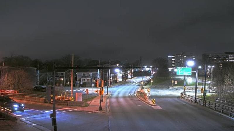 Mac Donald Bridge - Dartmouth bound