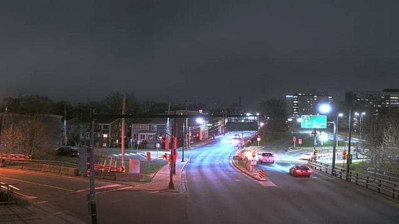 Mac Donald Bridge - Dartmouth bound