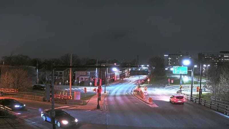 Mac Donald Bridge - Dartmouth bound