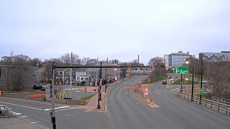 Mac Donald Bridge - Dartmouth bound