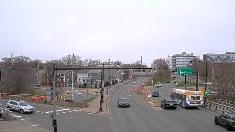 Mac Donald Bridge - Dartmouth bound
