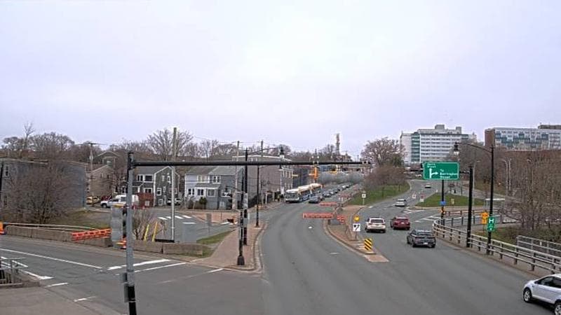 Mac Donald Bridge - Dartmouth bound