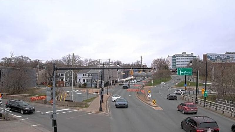 Mac Donald Bridge - Dartmouth bound