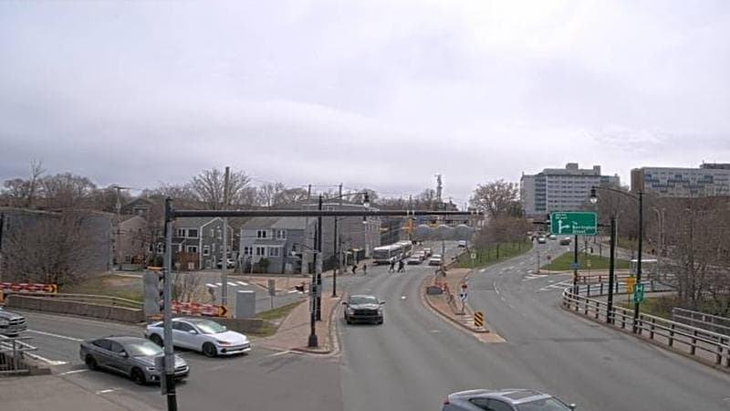 Mac Donald Bridge - Dartmouth bound