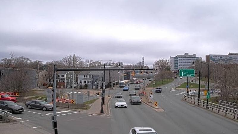 Mac Donald Bridge - Dartmouth bound