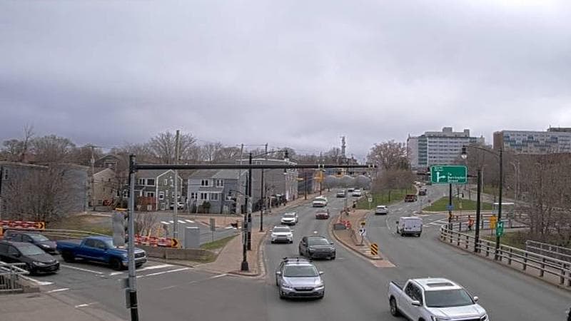 Mac Donald Bridge - Dartmouth bound
