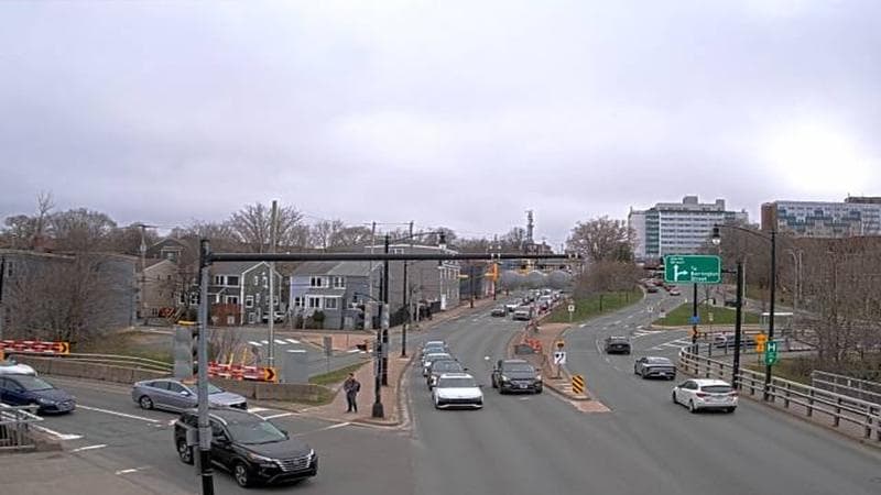 Mac Donald Bridge - Dartmouth bound
