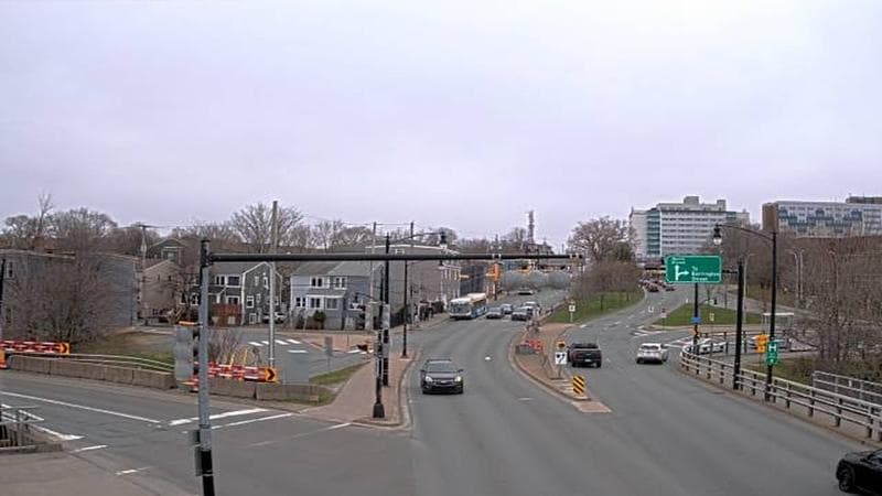 Mac Donald Bridge - Dartmouth bound