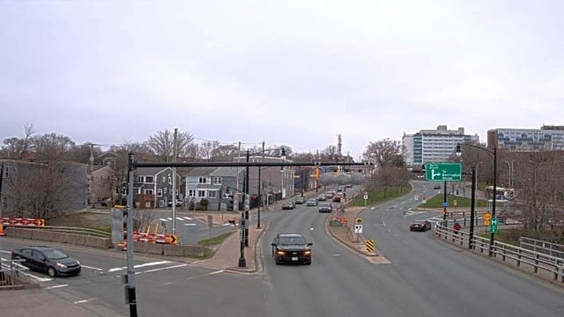 Mac Donald Bridge - Dartmouth bound
