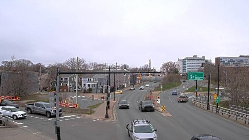 Mac Donald Bridge - Dartmouth bound