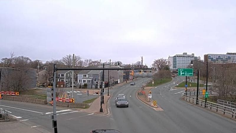 Mac Donald Bridge - Dartmouth bound