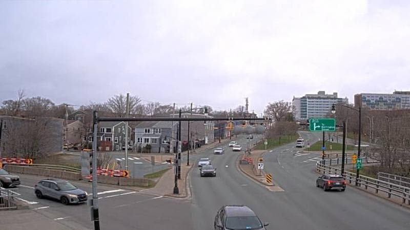 Mac Donald Bridge - Dartmouth bound