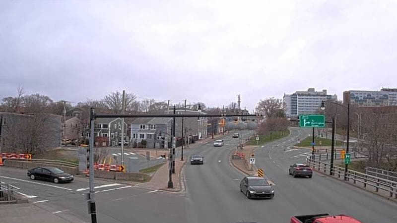 Mac Donald Bridge - Dartmouth bound