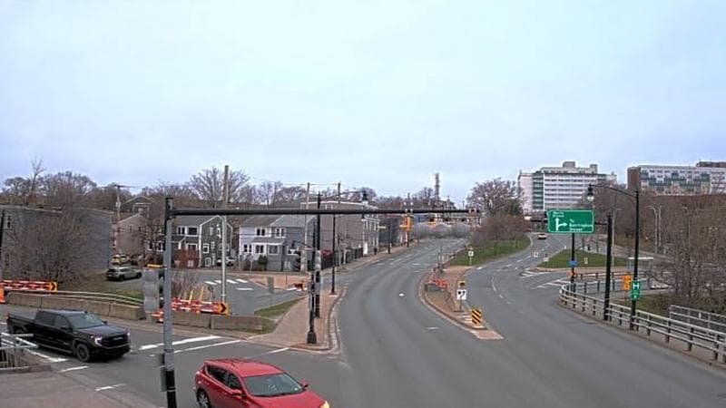 Mac Donald Bridge - Dartmouth bound