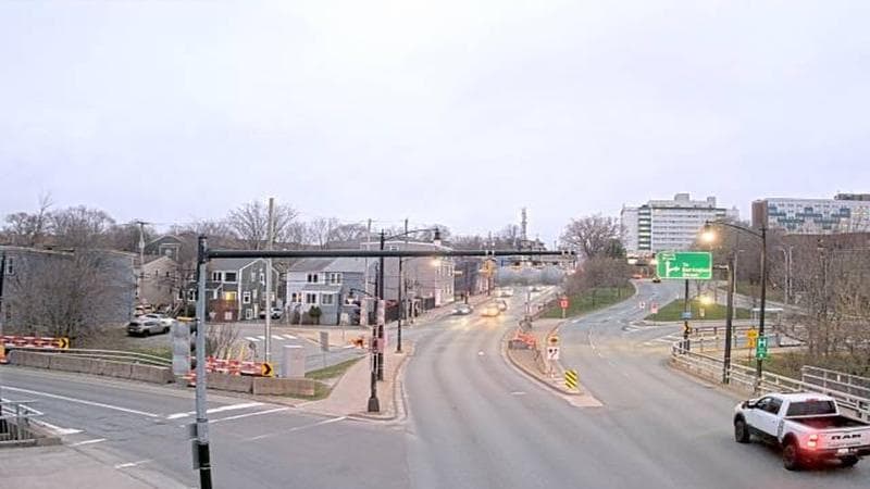 Mac Donald Bridge - Dartmouth bound