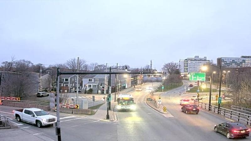 Mac Donald Bridge - Dartmouth bound