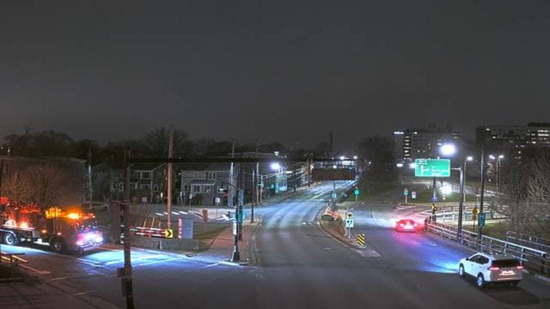 Mac Donald Bridge - Dartmouth bound