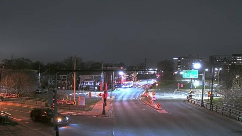 Mac Donald Bridge - Dartmouth bound
