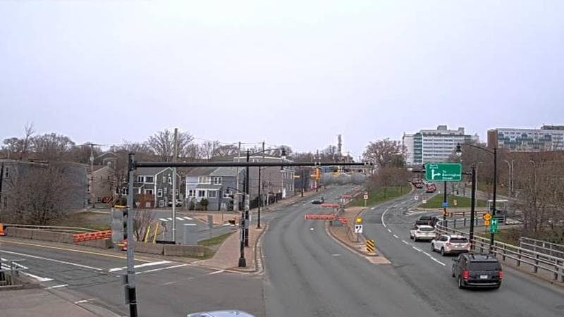Mac Donald Bridge - Dartmouth bound