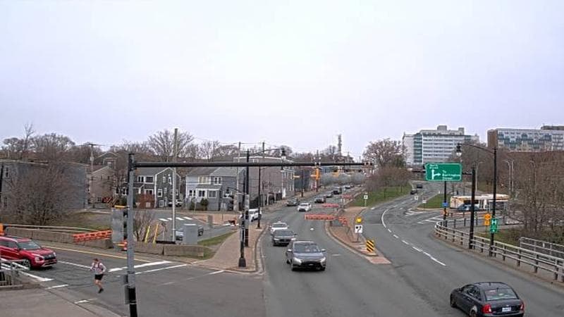 Mac Donald Bridge - Dartmouth bound