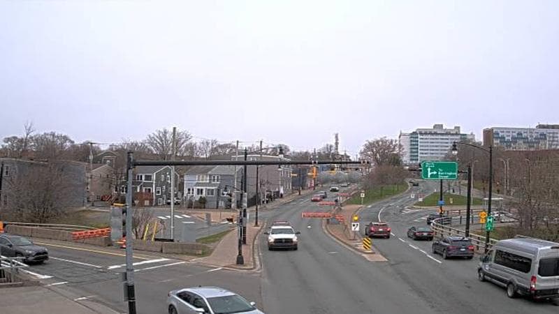 Mac Donald Bridge - Dartmouth bound