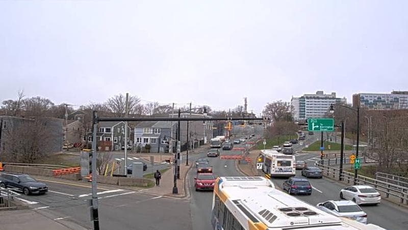Mac Donald Bridge - Dartmouth bound