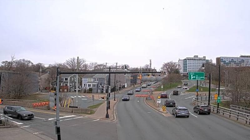 Mac Donald Bridge - Dartmouth bound
