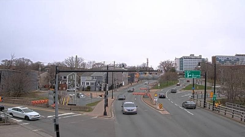 Mac Donald Bridge - Dartmouth bound