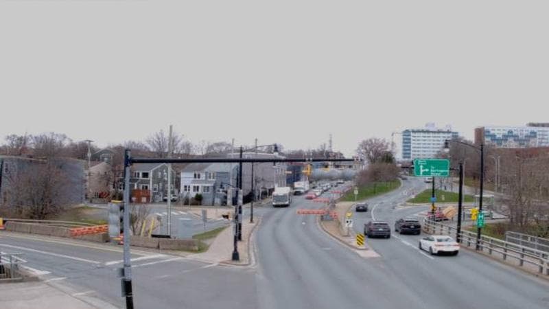 Mac Donald Bridge - Dartmouth bound