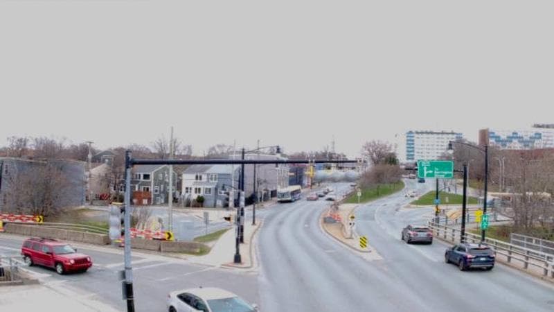 Mac Donald Bridge - Dartmouth bound