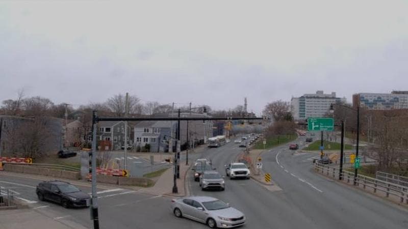 Mac Donald Bridge - Dartmouth bound