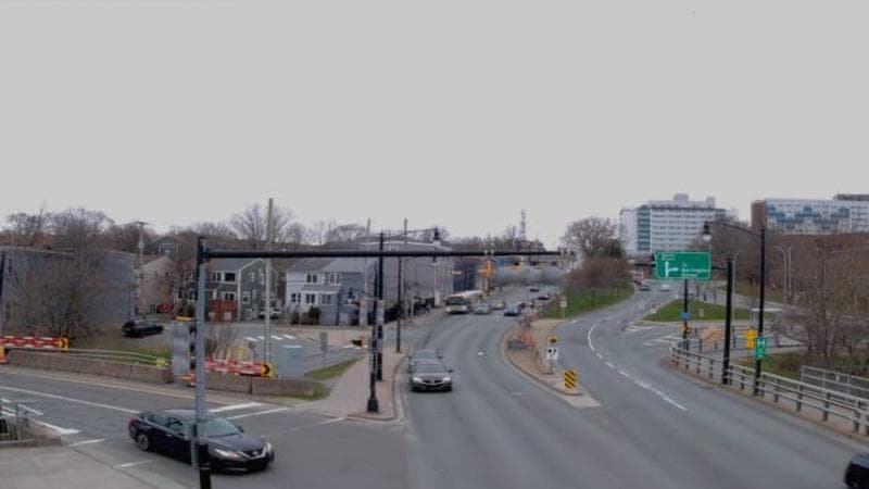 Mac Donald Bridge - Dartmouth bound