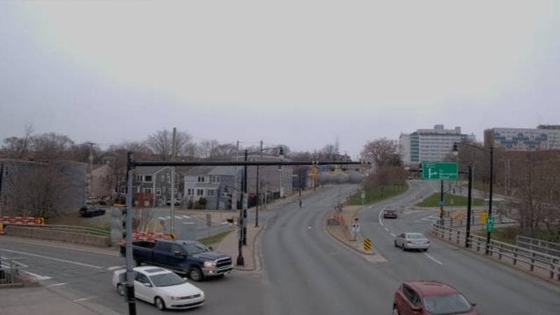 Mac Donald Bridge - Dartmouth bound