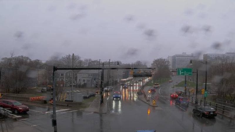 Mac Donald Bridge - Dartmouth bound