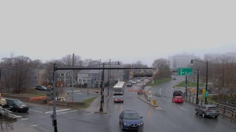 Mac Donald Bridge - Dartmouth bound