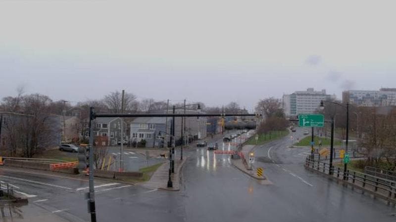 Mac Donald Bridge - Dartmouth bound