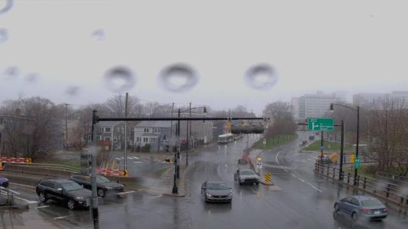 Mac Donald Bridge - Dartmouth bound