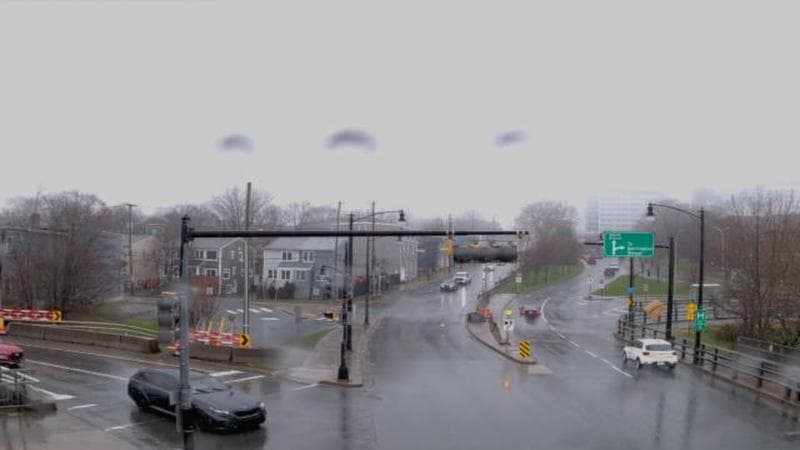 Mac Donald Bridge - Dartmouth bound
