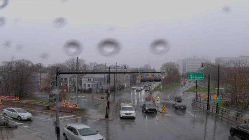 Mac Donald Bridge - Dartmouth bound