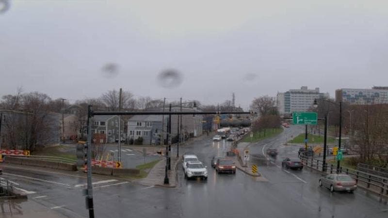 Mac Donald Bridge - Dartmouth bound