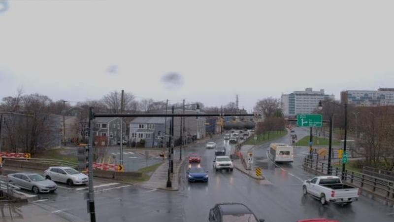 Mac Donald Bridge - Dartmouth bound