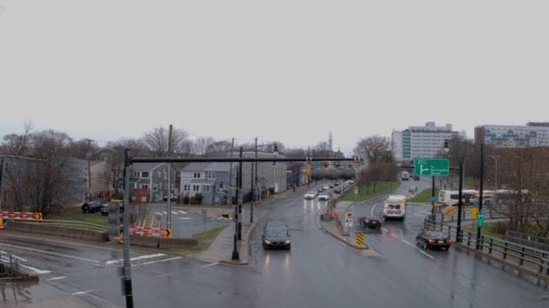 Mac Donald Bridge - Dartmouth bound