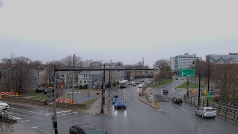 Mac Donald Bridge - Dartmouth bound