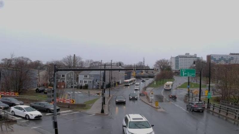 Mac Donald Bridge - Dartmouth bound